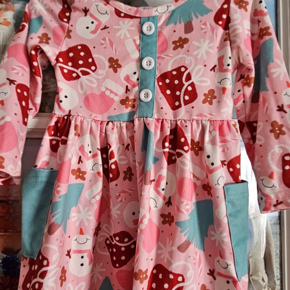 Boutique christmas dress xs